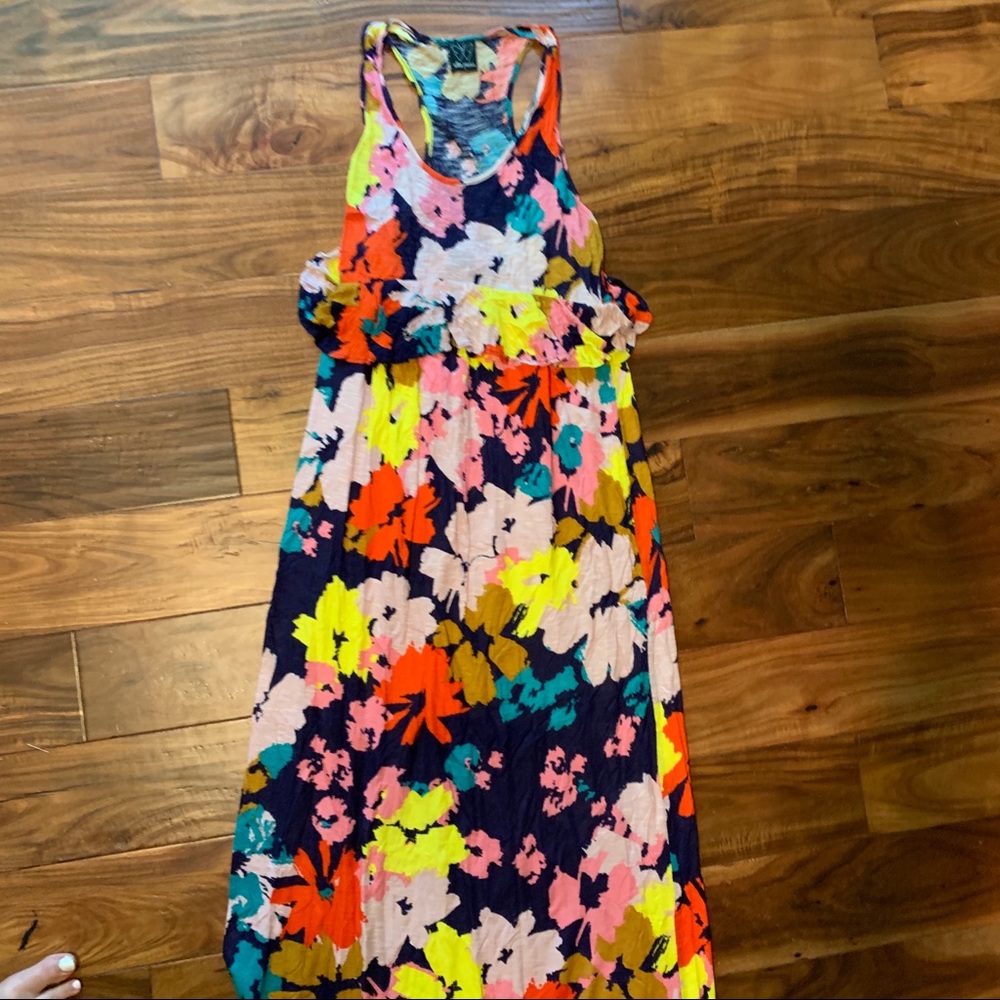 Floral maxi dress